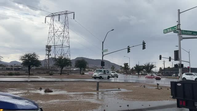 Las Vegas Review Journal Sports | Heavy storm activity in Henderson on Thursday, July 18, 2024