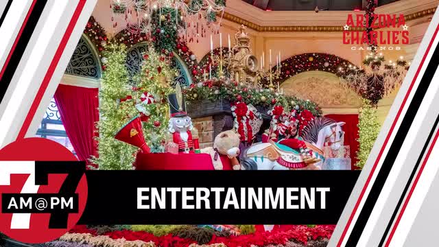 LVRJ Entertainment 7@7 | ‘Twas’ Holiday display at Bellagio