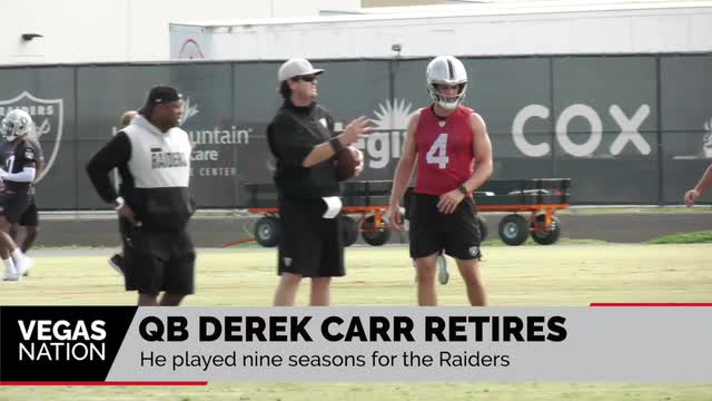 Las Vegas Review Journal Sports | Longtime Raiders QB retires from the NFL
