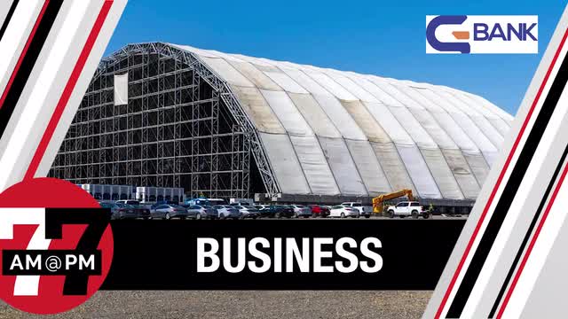 LVRJ Business 7@7 | Temporary sound stage being built near South Point