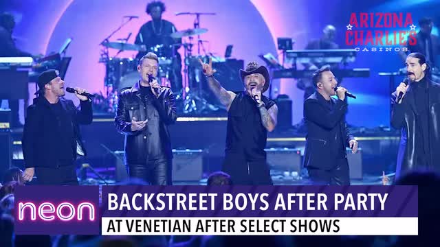 LVRJ Entertainment 7@7 | Backstreet Boys announce post-Sphere Strip nightclub party