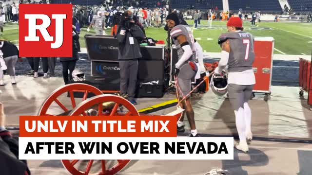Las Vegas Review Journal Sports | UNLV football in title game mix after win over UNR