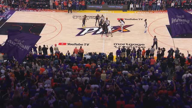 Aces Punch Playoff Ticket with Gritty Win Over Mercury