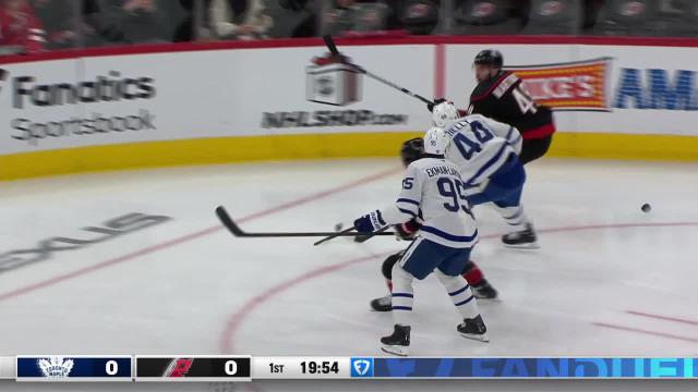 Matthews Scores in Return as Leafs Top Hurricanes