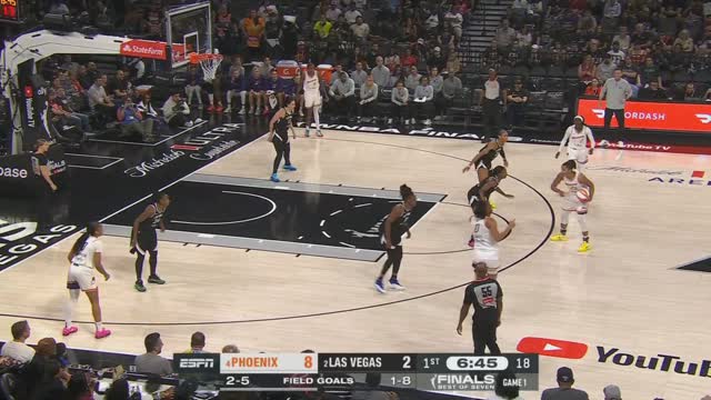 Clash of Titans: Aces and Mercury Set Physical Tone in Finals Opener