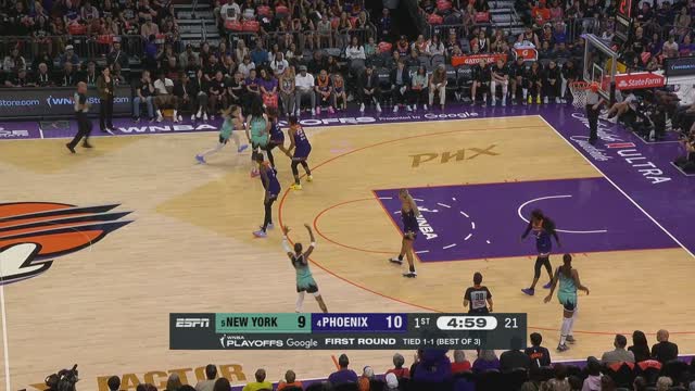 Ionescu's All-Around Game Powers Liberty Past Mercury