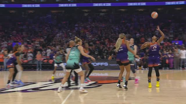 Liberty Outlast Mercury in Offensive Showcase, Win 96-88