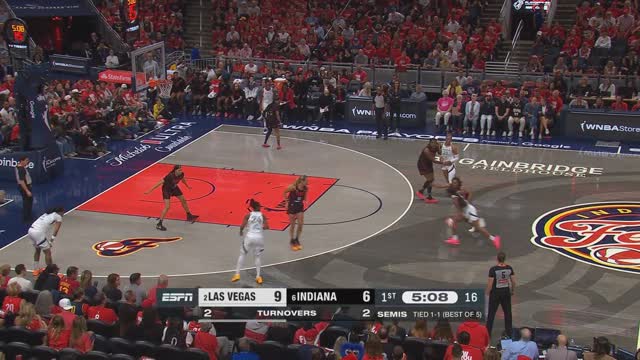 Aces on Fire: Young's 25-Point Burst Leads Vegas Past Fever