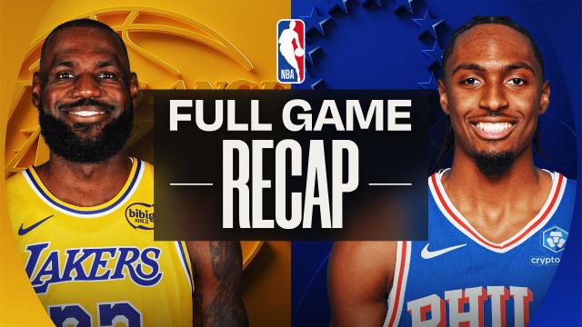 LeBron and Maxey Duel in Philly as Lakers Fall to Sixers