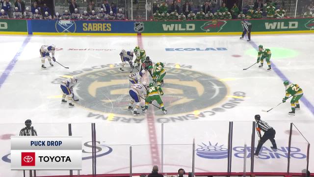 Kaprizov and Zuccarello Lead the Charge as Wild Edge Sabres 5-4