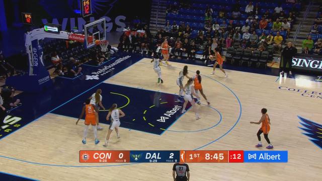 Leïla Lacan's Career Night Lifts Sun Over Wings in Thriller