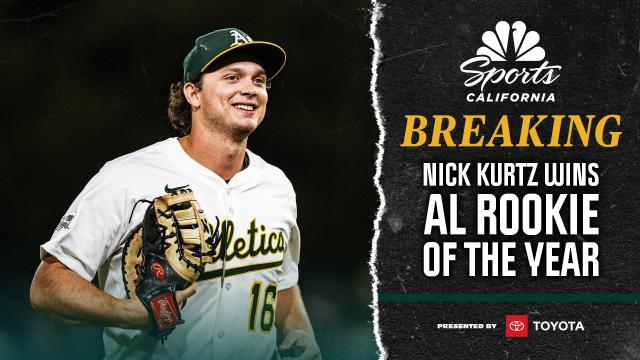 A's Sensation Nick Kurtz Crowned American League Rookie of the Year